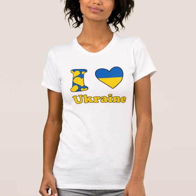 I love Ukraine T-Shirt (Front)