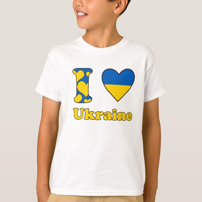 I love Ukraine T-Shirt (Front)
