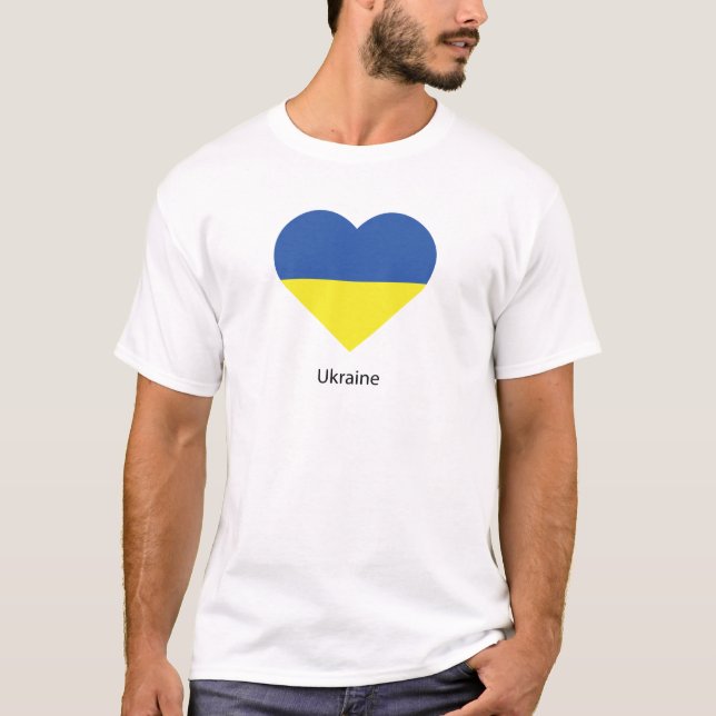 I Love Ukraine T-Shirt (Front)