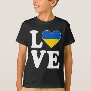 I Love Ukraine X Ukrainian Ukraine T-Shirt