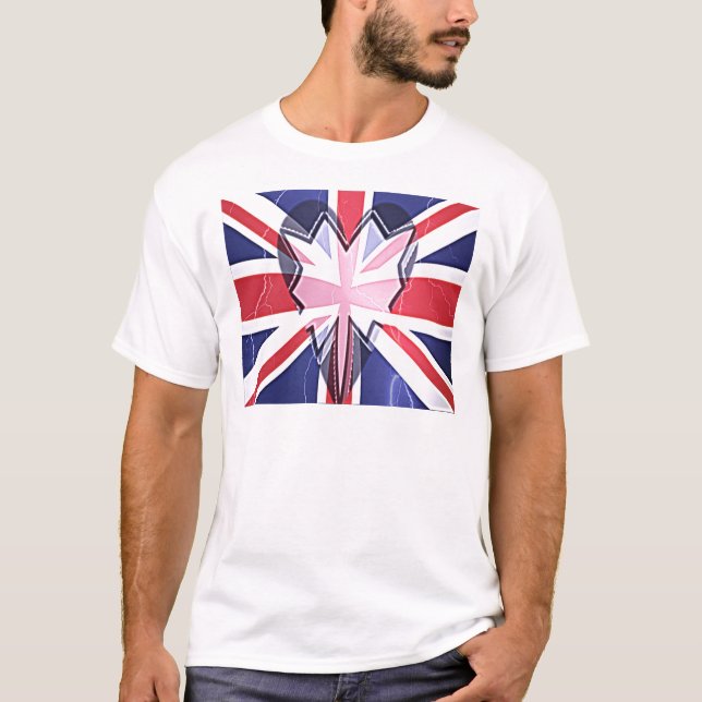 I love United Kingdom with compassion T-Shirt (Front)