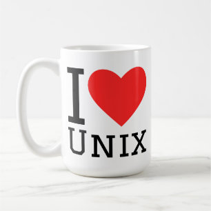 I love Unix Coffee Mug