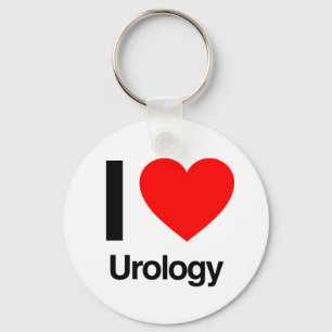 i love urology key ring