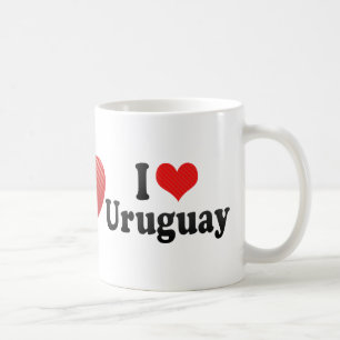 I Love Uruguay Coffee Mug