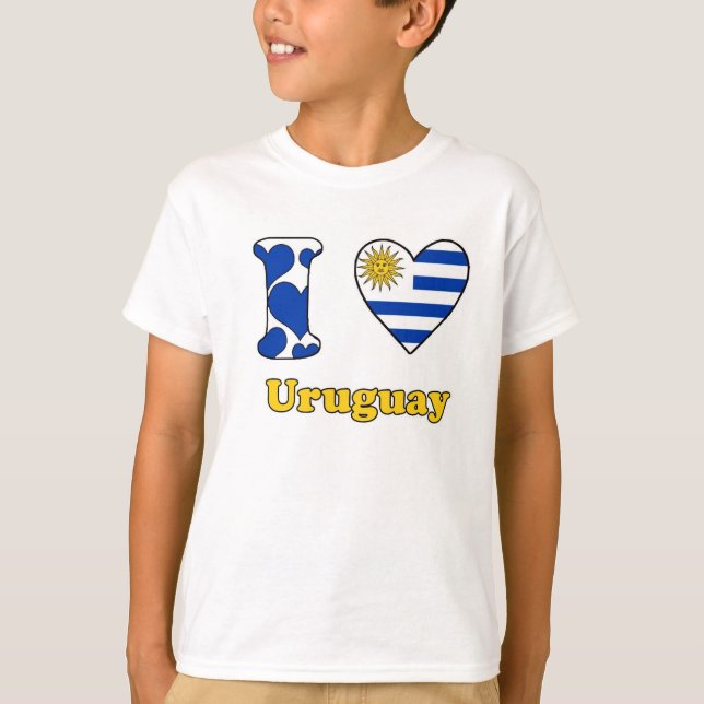 I love Uruguay T-Shirt (Front)