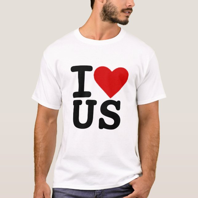 I love US T-Shirt (Front)