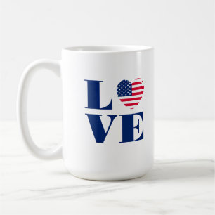 I love USA Coffee Mug