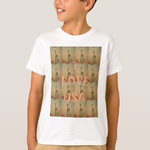 I Love USA T-Shirt