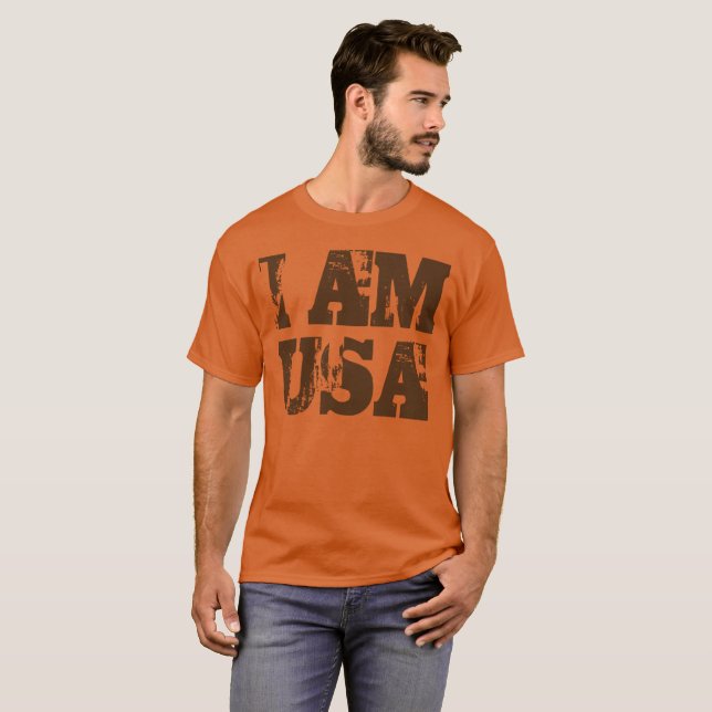 I love USA T-Shirt (Front Full)