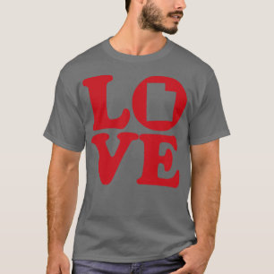 I Love Utah Embrace the Heart of the Beehive State T-Shirt