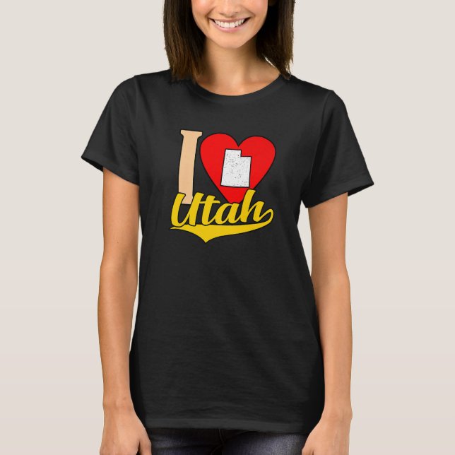 I Love Utah T-Shirt (Front)