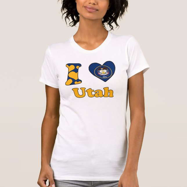 I love Utah T-Shirt (Front)