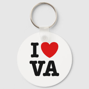 I Love VA Key Ring