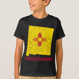 I Love Valles Caldera New Mexico Nm Retro Souvenir T-Shirt
