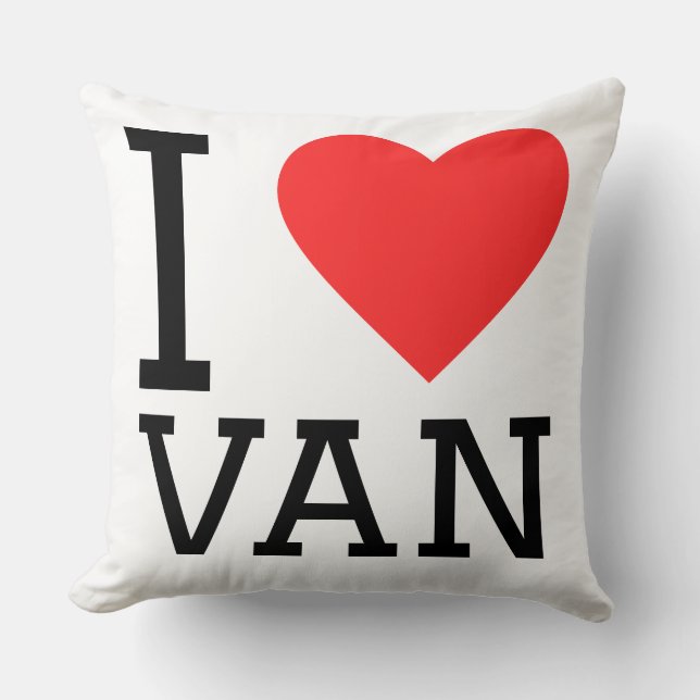 I love van cushion (Front)