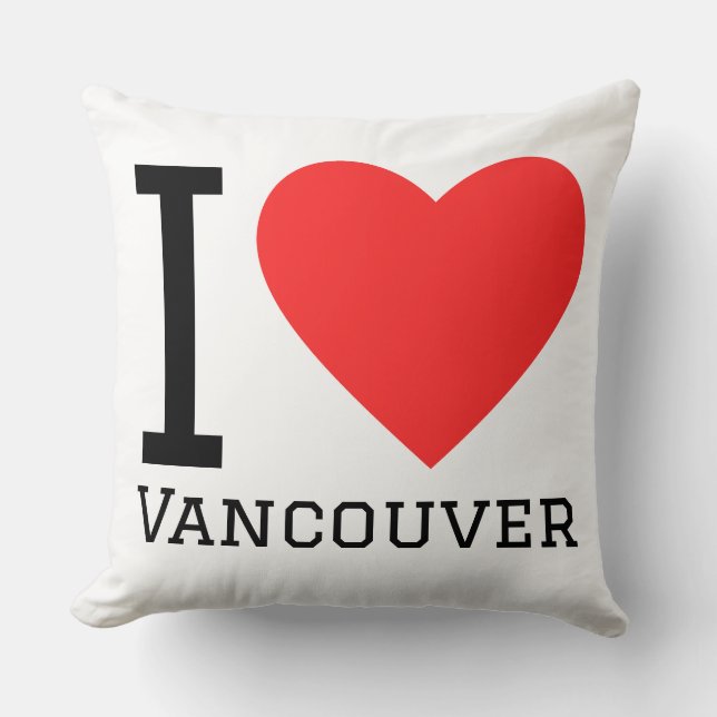 I love vancouver cushion (Front)