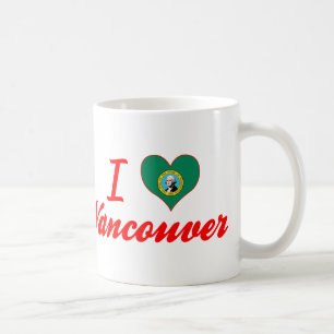 I Love Vancouver, Washington Coffee Mug
