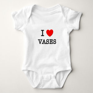 I Love Vases Baby Bodysuit