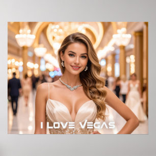 I LOVE VEGAS POSTER
