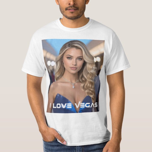 I LOVE VEGAS T-Shirt (Front)