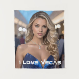 I LOVE VEGAS TAPESTRY