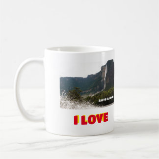 I love Venezuela Tropical Sparrow Coffee Mug