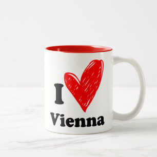 I love Vienna Two-Tone Coffee Mug