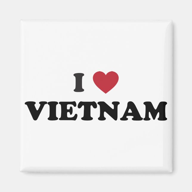 I Love Vietnam Magnet (Front)