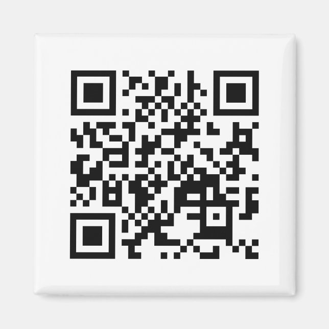 I Love Vietnam (Tôi Yêu Việt Nam) Flag QR Code Magnet (Front)