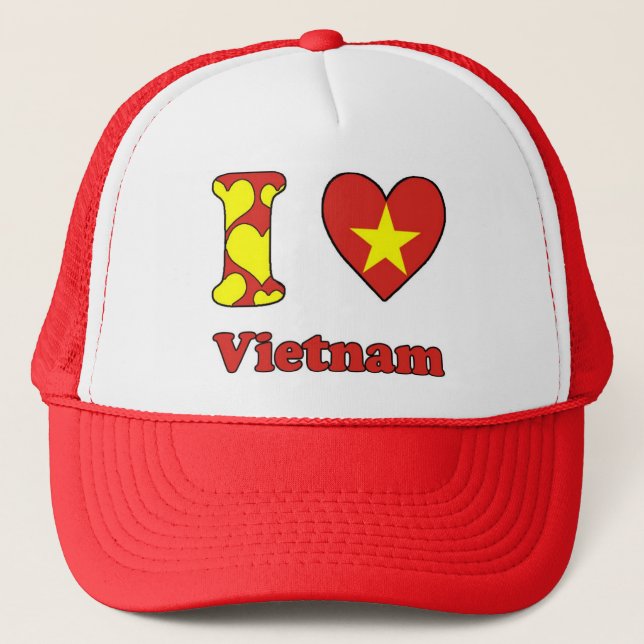 I love Vietnam Trucker Hat (Front)