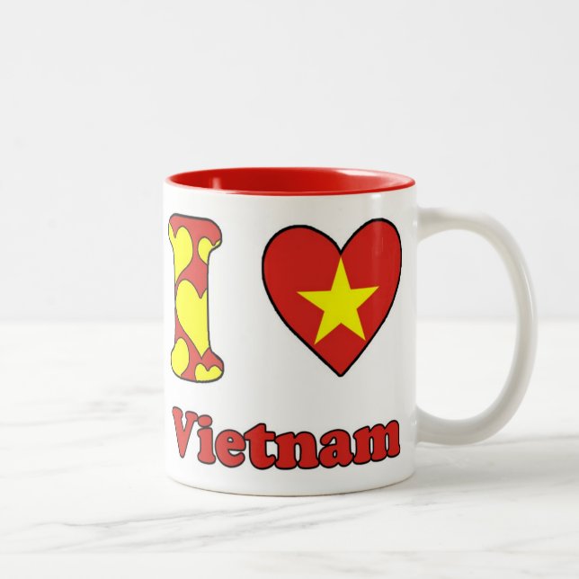 I love Vietnam Two-Tone Coffee Mug (Right)