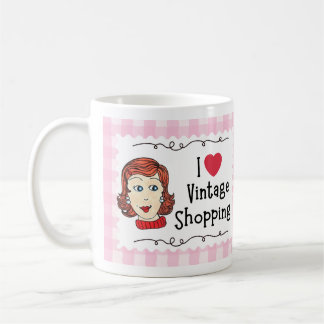 I Love Vintage Shopping Mug