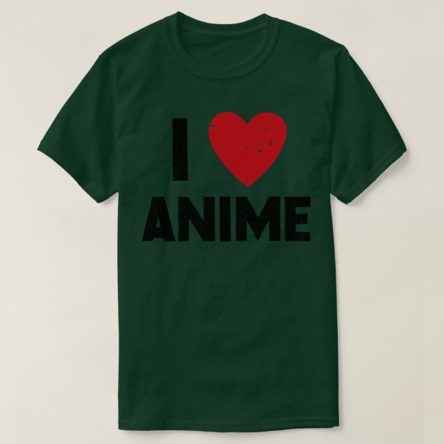 I Love  Vintage T-Shirt (Design Front)