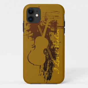 I Love Violin iPhone 11 Case