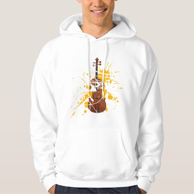 I Love Violin Hoodie (Front)