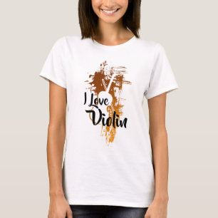 I Love Violin T-Shirt
