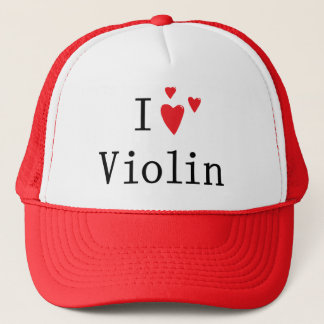 I Love Violin Trucker Hat