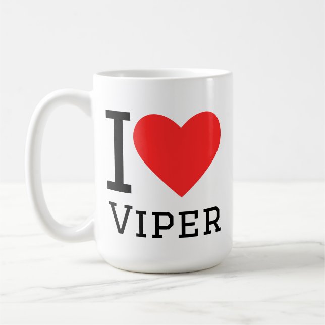 I love viper  coffee mug (Left)