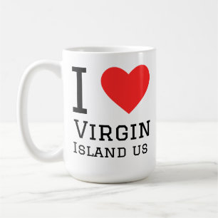 I love Virgin Islands us  Coffee Mug