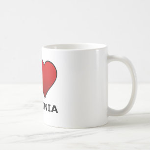 I LOVE VIRGINIA COFFEE MUG