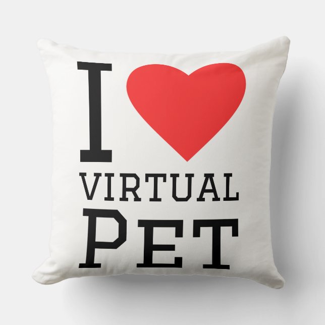 I love virtual pet cushion (Front)