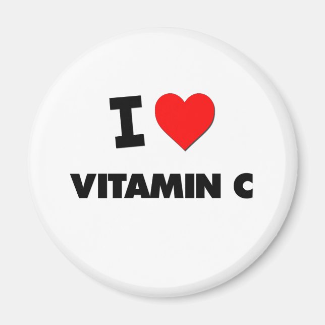 I love Vitamin C Magnet (Front)