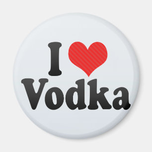 I Love Vodka Magnet