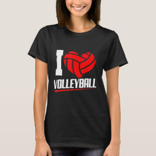 I Love Volleyball 2 T-Shirt
