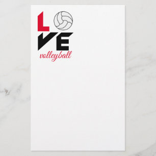 I Love volleyball Flyer
