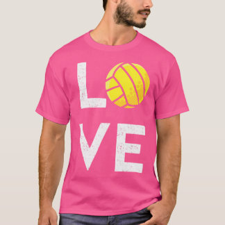 I Love Volleyball Funny Volleyball T-Shirt