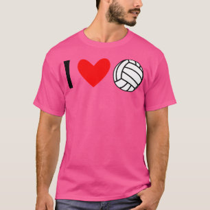 I Love Volleyball T-Shirt