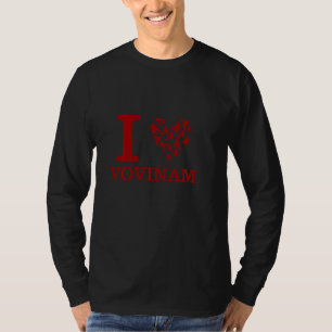 I Love Vovinam Viet Vo Dao Vvd Vo Viet Nam Vvn Fig T-Shirt