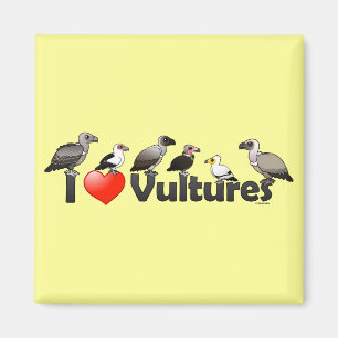 I Love Vultures (Africa) Magnet