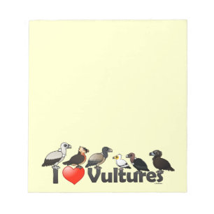 I Love Vultures (Eurasia) Notepad